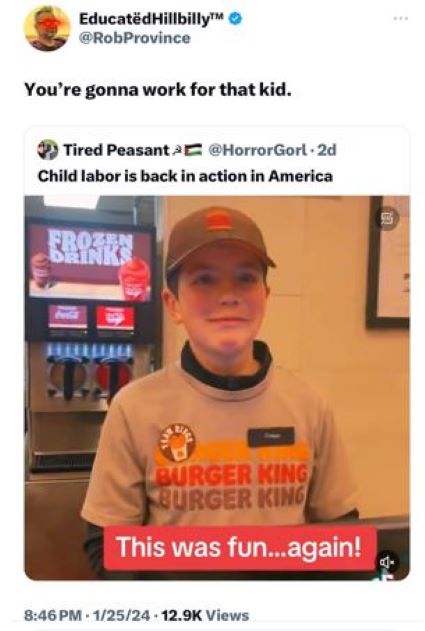Kid working at Burger King.JPG